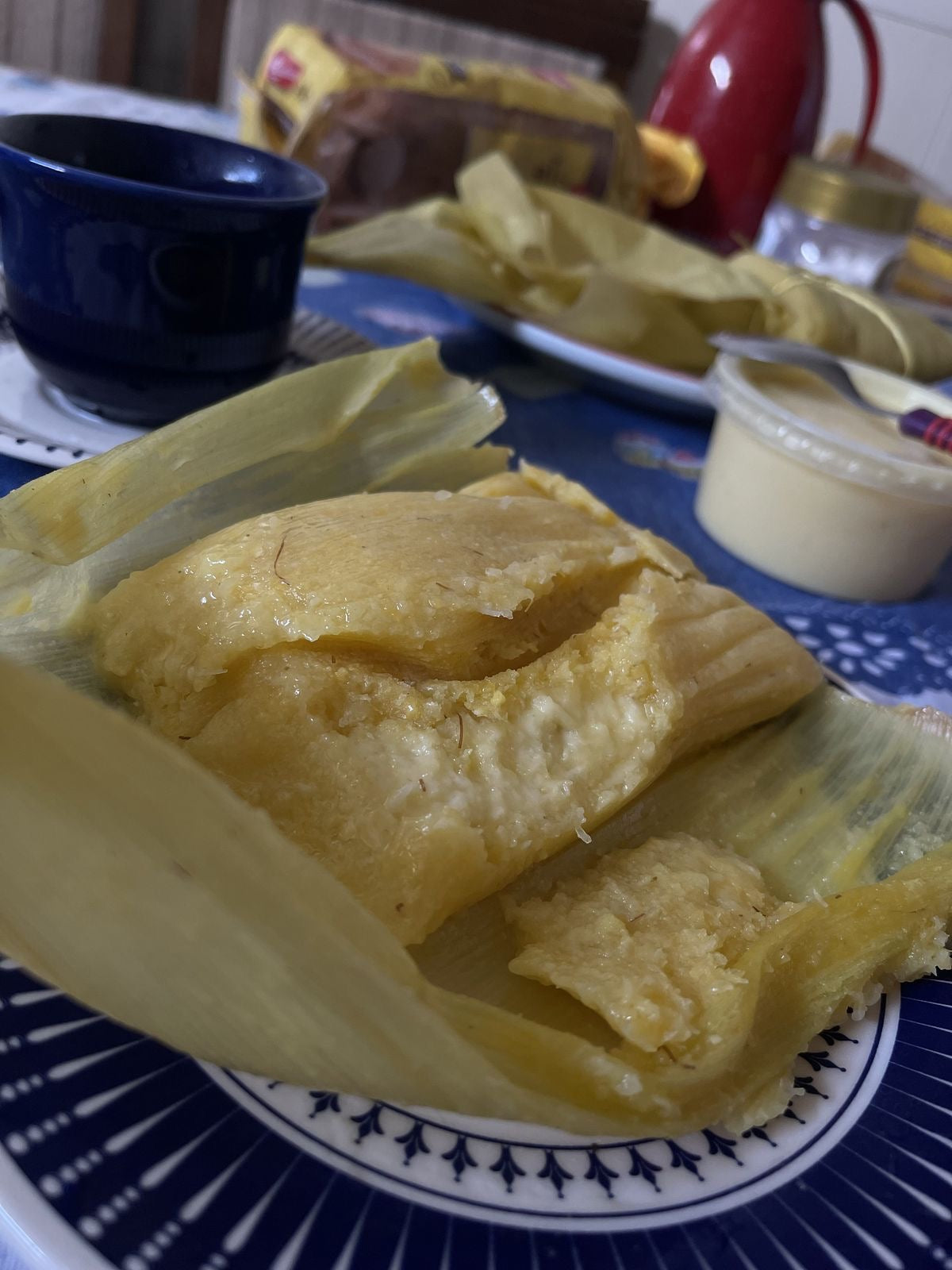 Tamales de elote