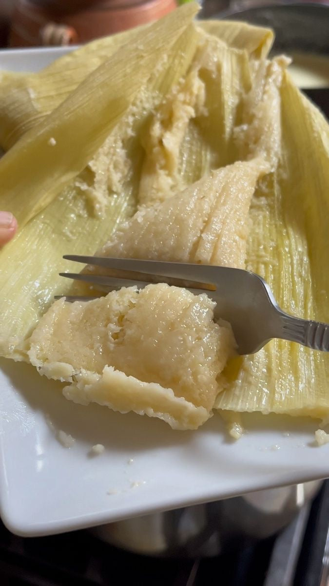 Tamales de elote