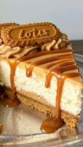 Rebanada de chescake Lotus