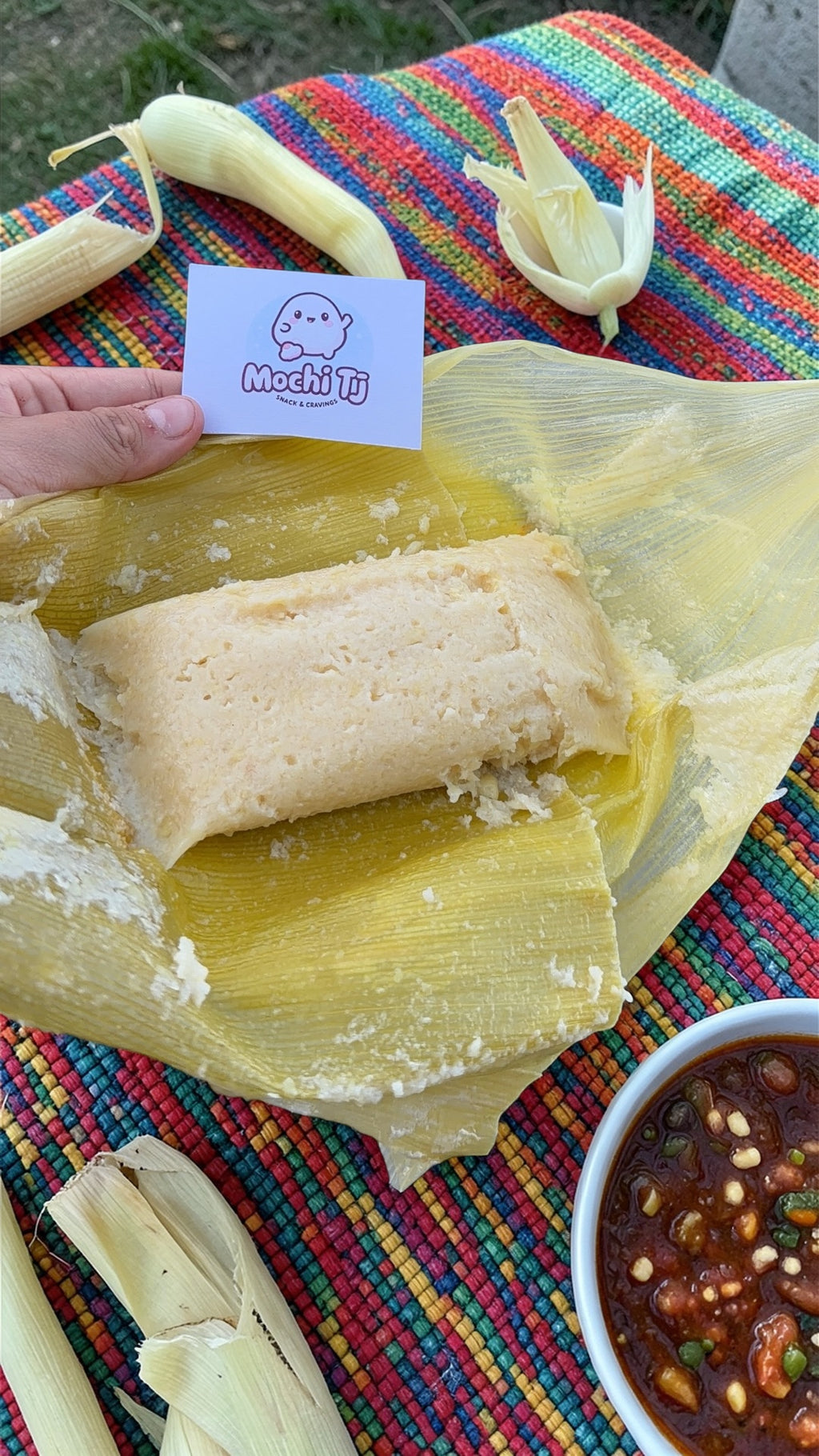Tamales de elote
